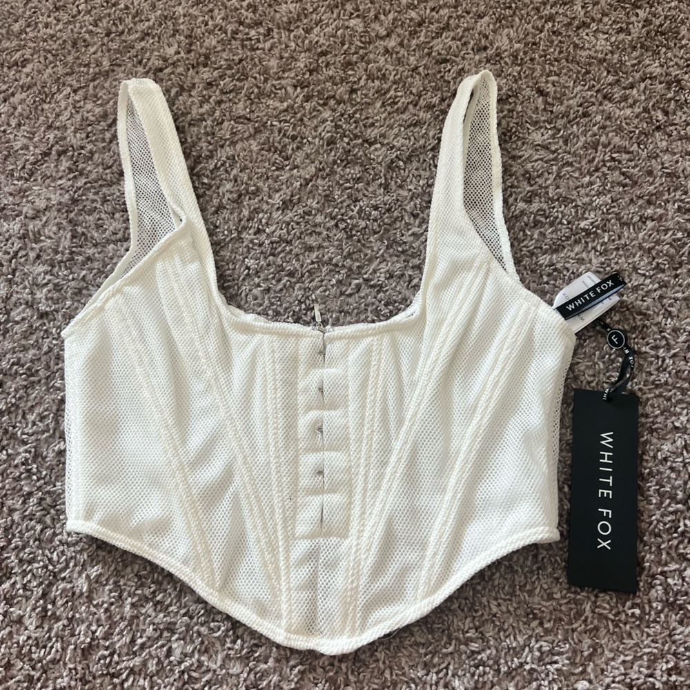 White Fox Bustier